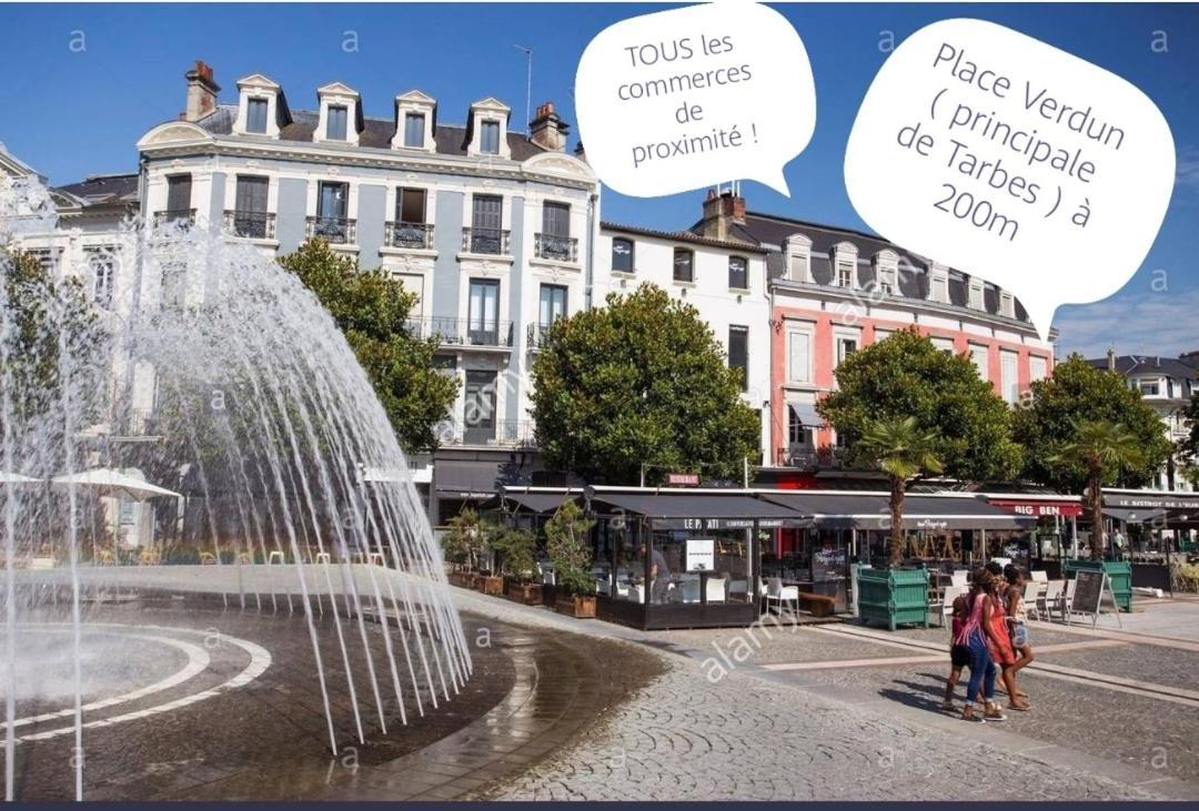 L'Appartement 7 - Centre Ville-Parking-Tv-Wifi Tarbes Exterior photo